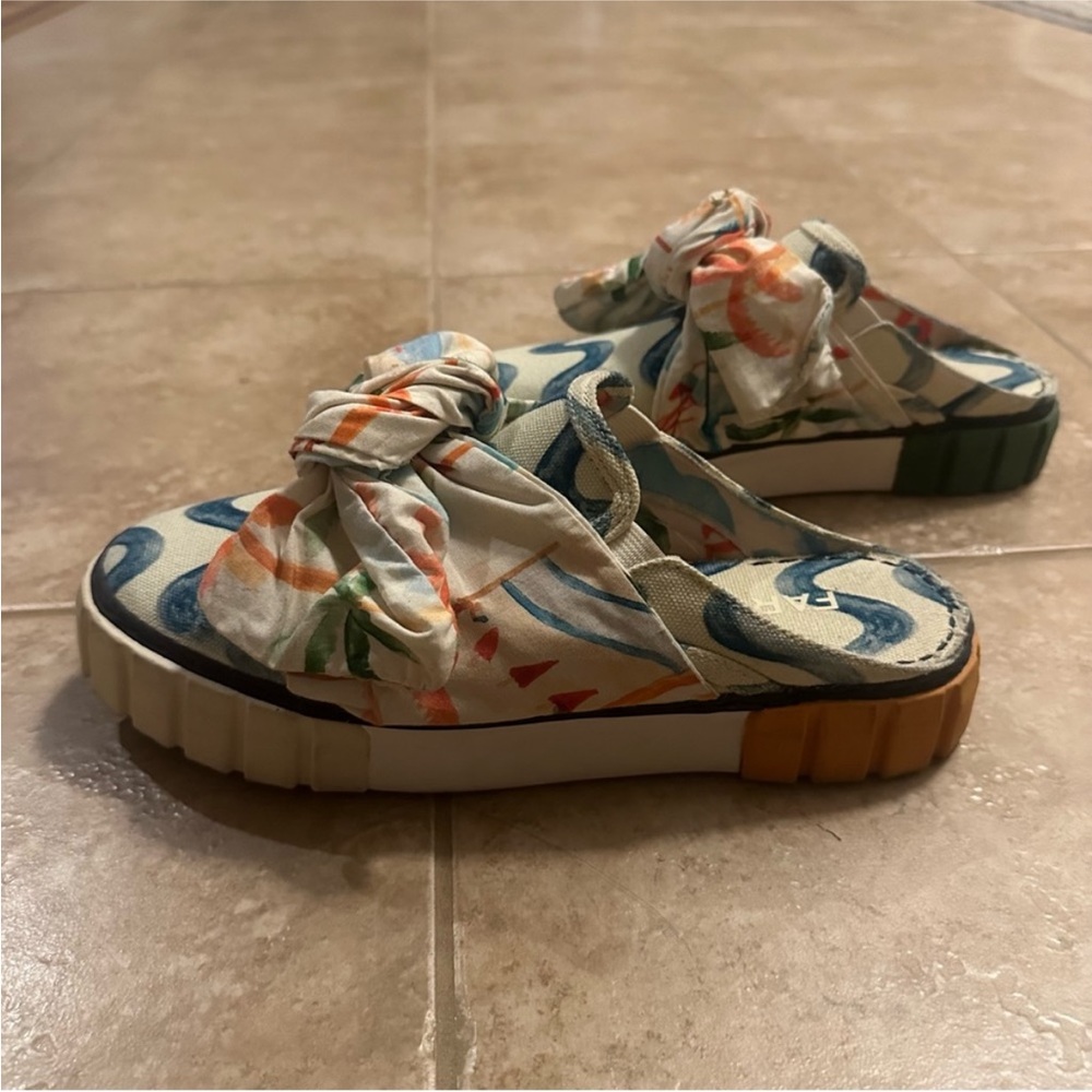 Farm Rio Copacabana Mule Sneaker With Bow NEW - Picture 8 of 16